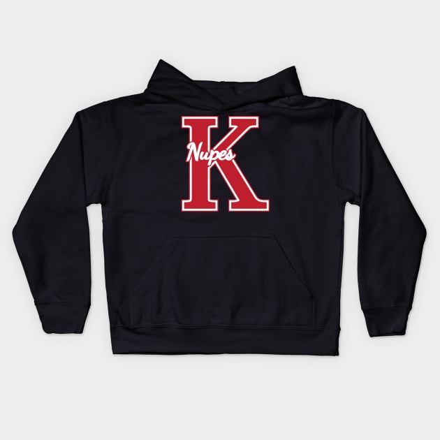 1911 NUPES KAPPAS SHIMMY J5 KANE TWIRL CRIMSON ACHIEVEMENT Kids Hoodie by motherlandafricablackhistorymonth